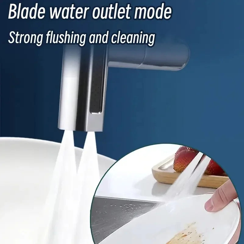 360° Rotate Kitchen Anti Splash Faucet Head Cold and Hot