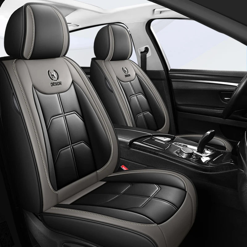 1 PC universal PU leather car seat cover for HYUNDAI Solaris Sonata Creta Encino Elantra ix25 ix35 Kona interior Accessories