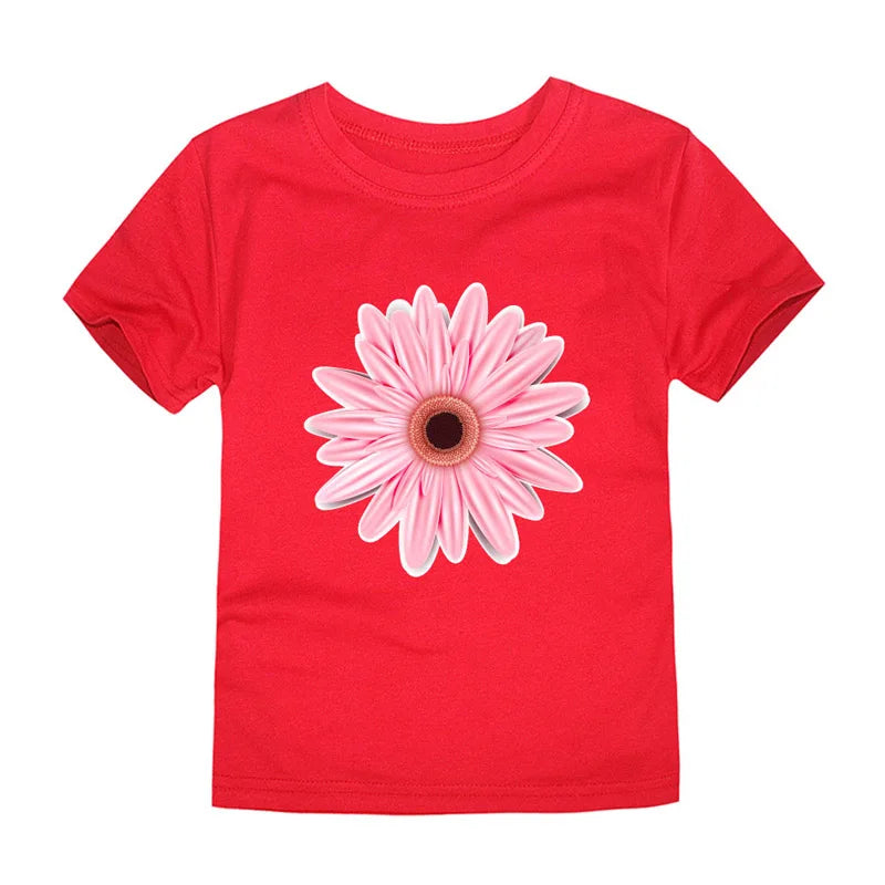 100% Cotton Toddler Girl T- Shirts