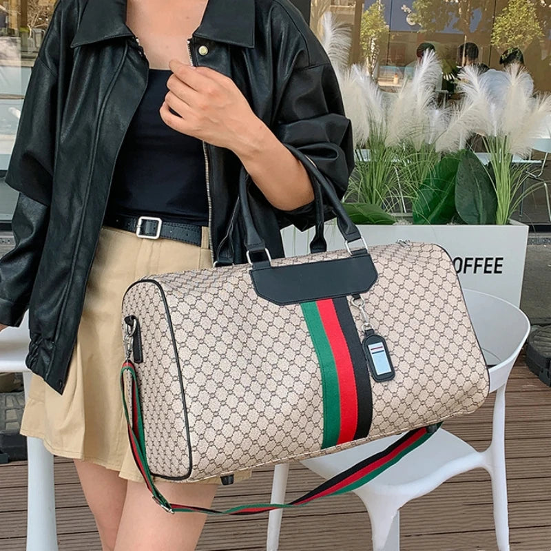 Luxury Women's Travel Luggage Handbag Large Capacity