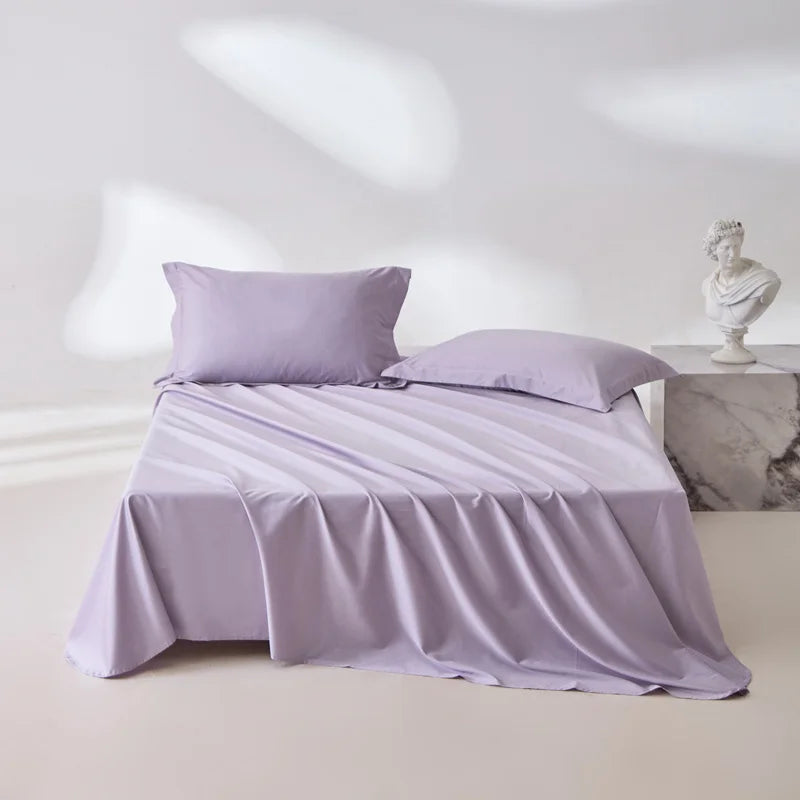 1Pc 100% Egyptian Cotton Flat Sheet High Quality 800 Thread Count Pure Cotton