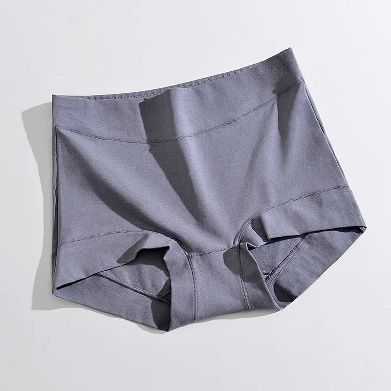 Seamless Shorts High-Rise Panties for Women