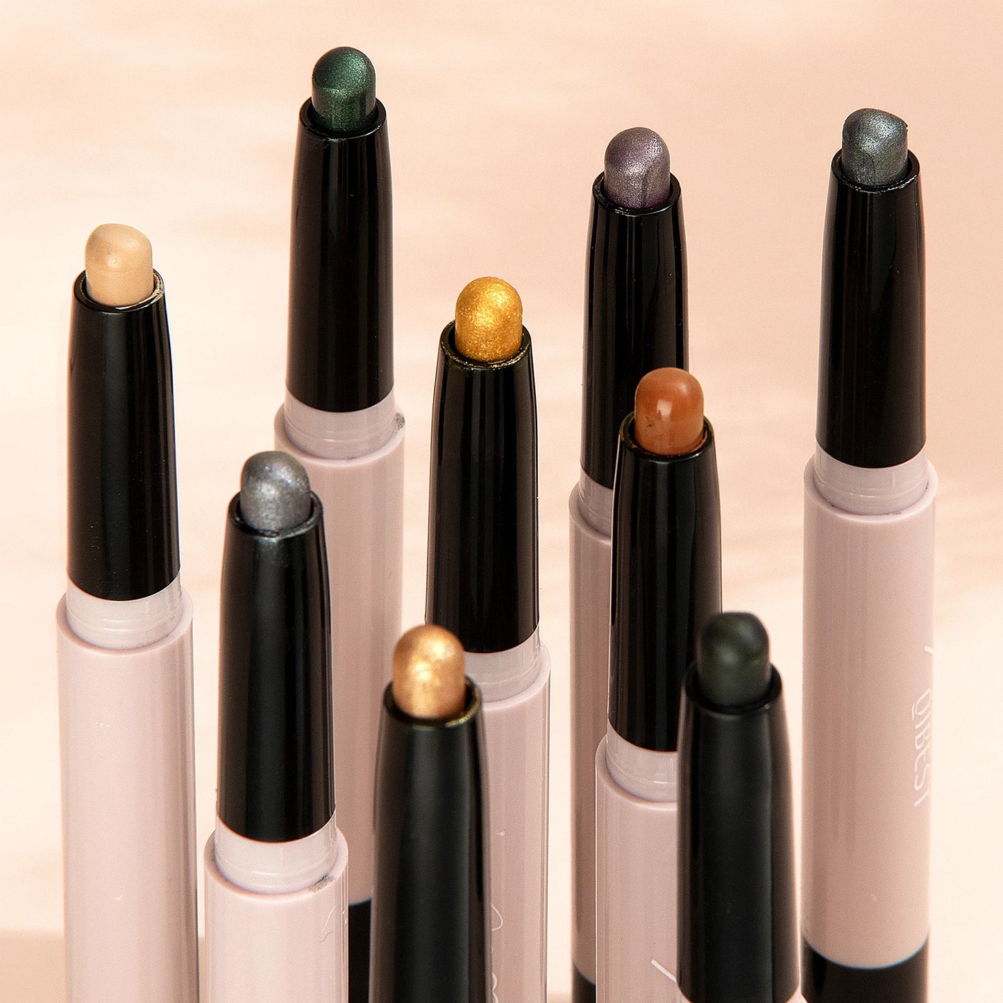 Eyeshadow Pencil Waterproof Glitter Matte Nude