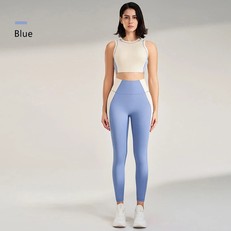 Women's color quick-drying yoga gym training clothes
