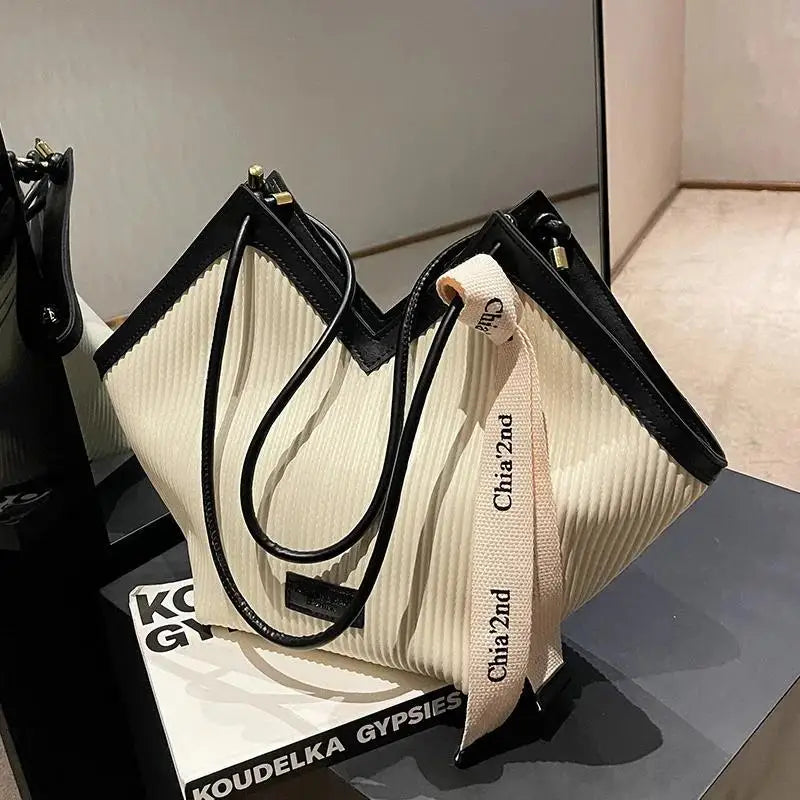 Women's Big Shoulder Tote Bag Casual All-match Canvas