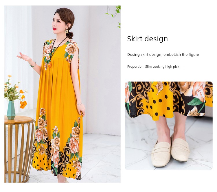 Summer Pure Cotton Stylish Extra Large Size 110.00kg Dress or Sleepwear
