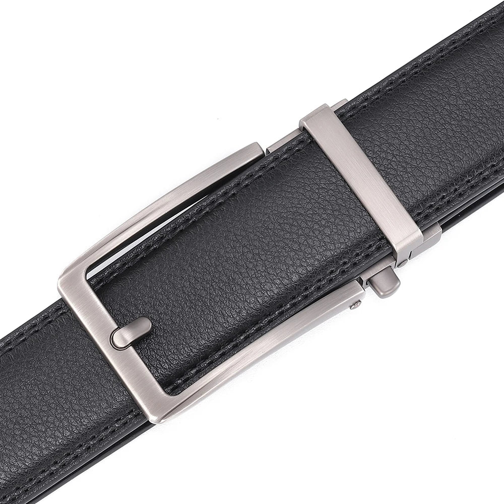 Men Luxury Buckle Genuine Leather Belt