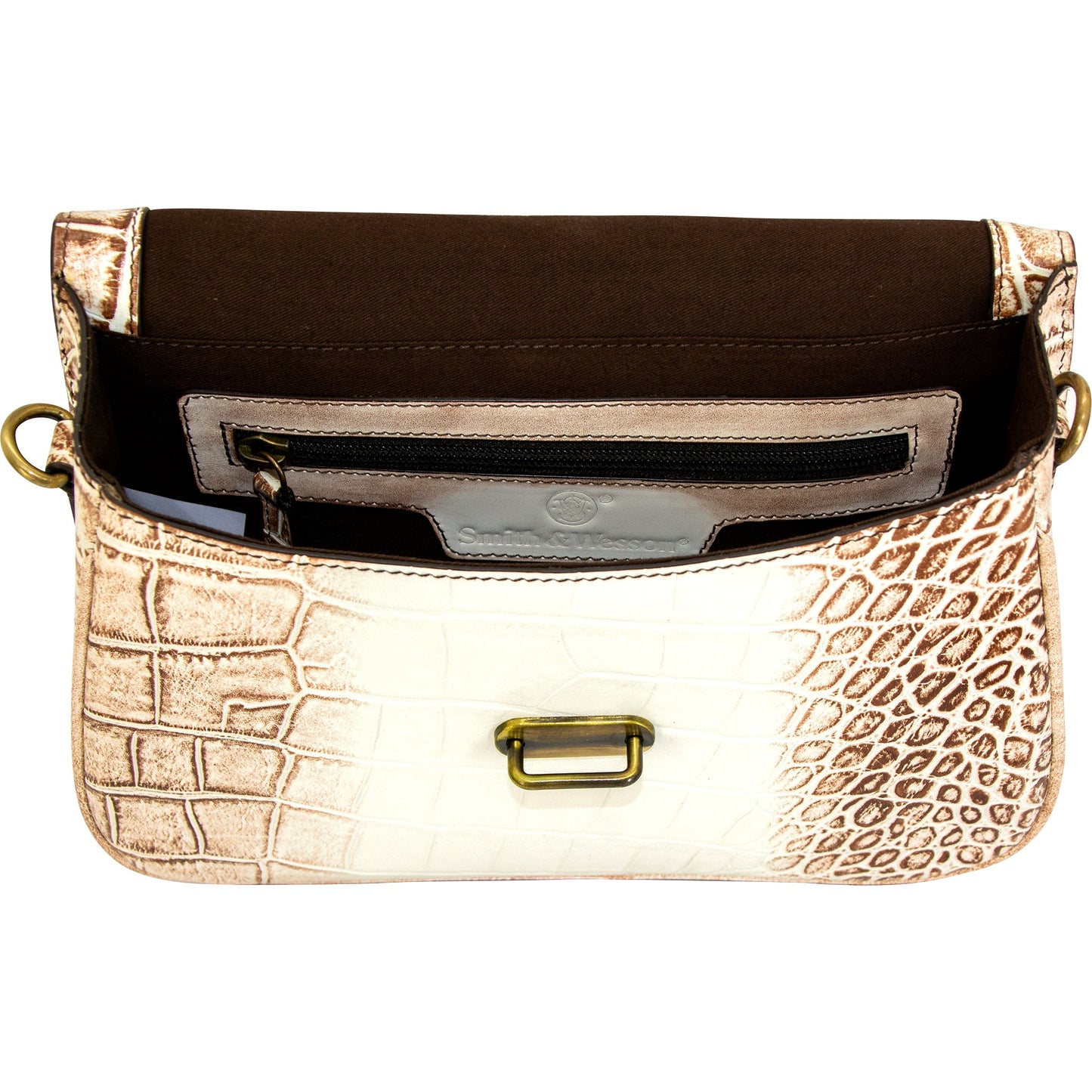 Smith & Wesson Croc Crossbody Bag