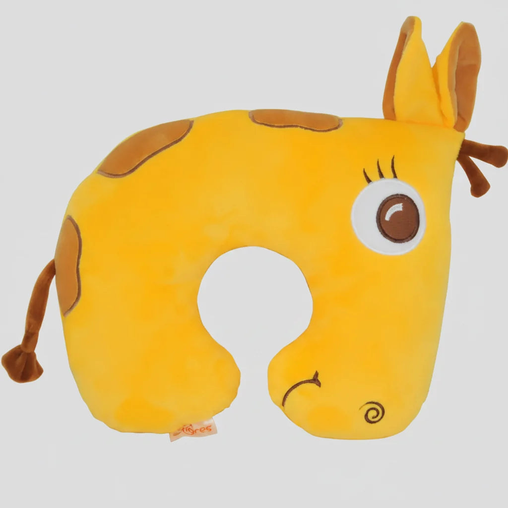 "Giraffe", kid's travel pillow by Tigres