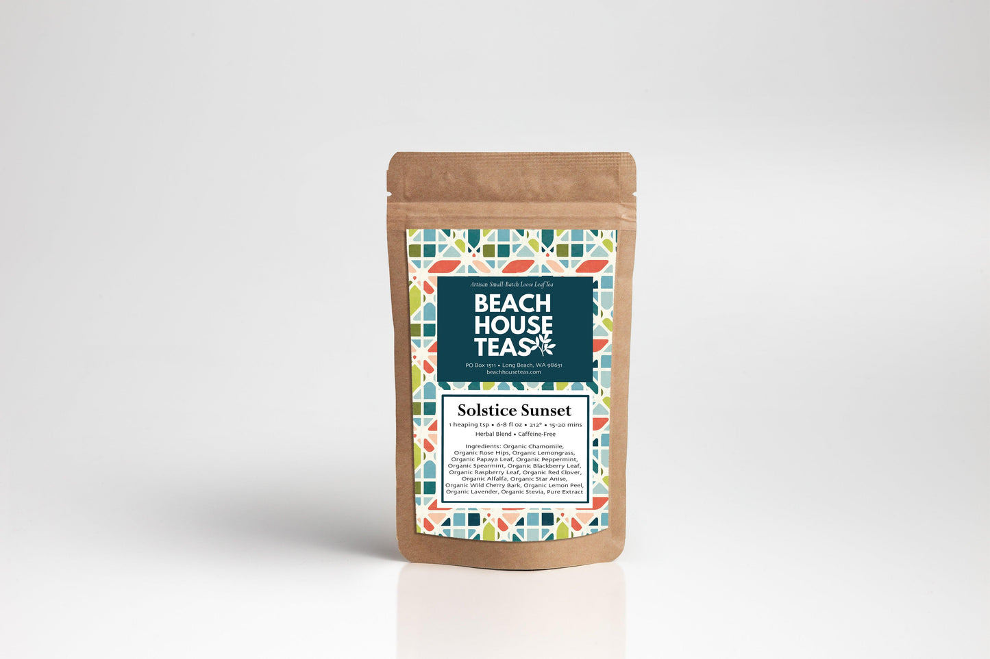 Solstice Sunset Chamomile Papaya Herbal Tea