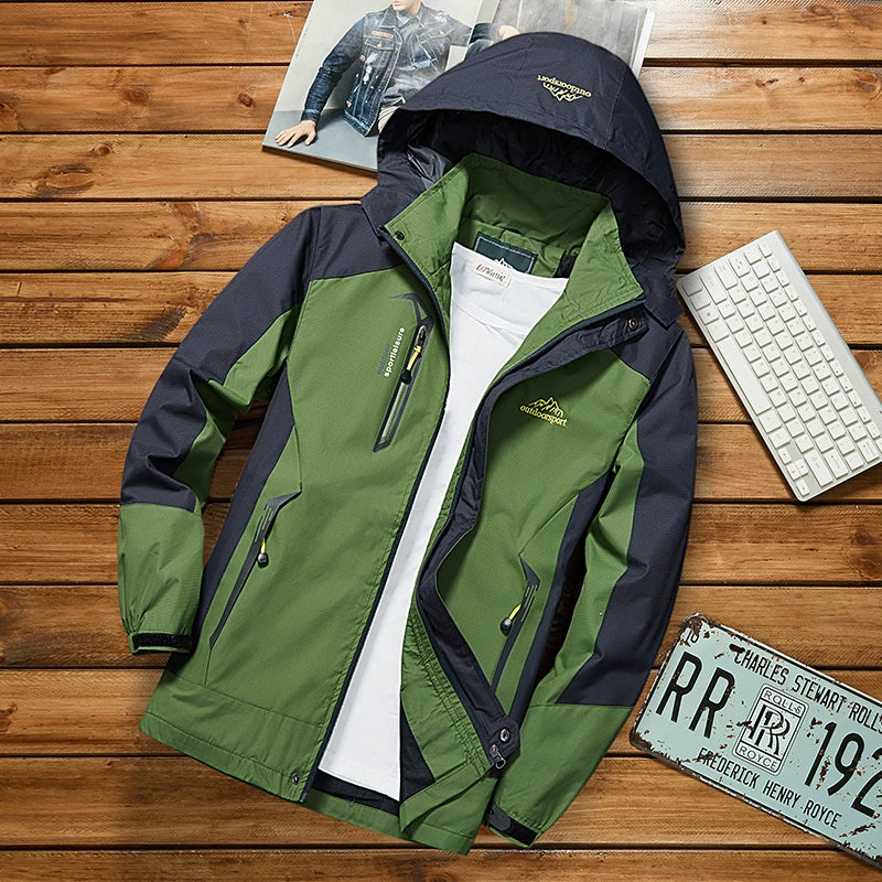 Men's Thin Outdoor Waterproof All Year Round Shell Jacket