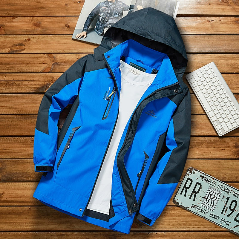 Men's Thin Outdoor Waterproof All Year Round Shell Jacket