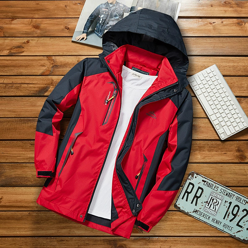 Men's Thin Outdoor Waterproof All Year Round Shell Jacket