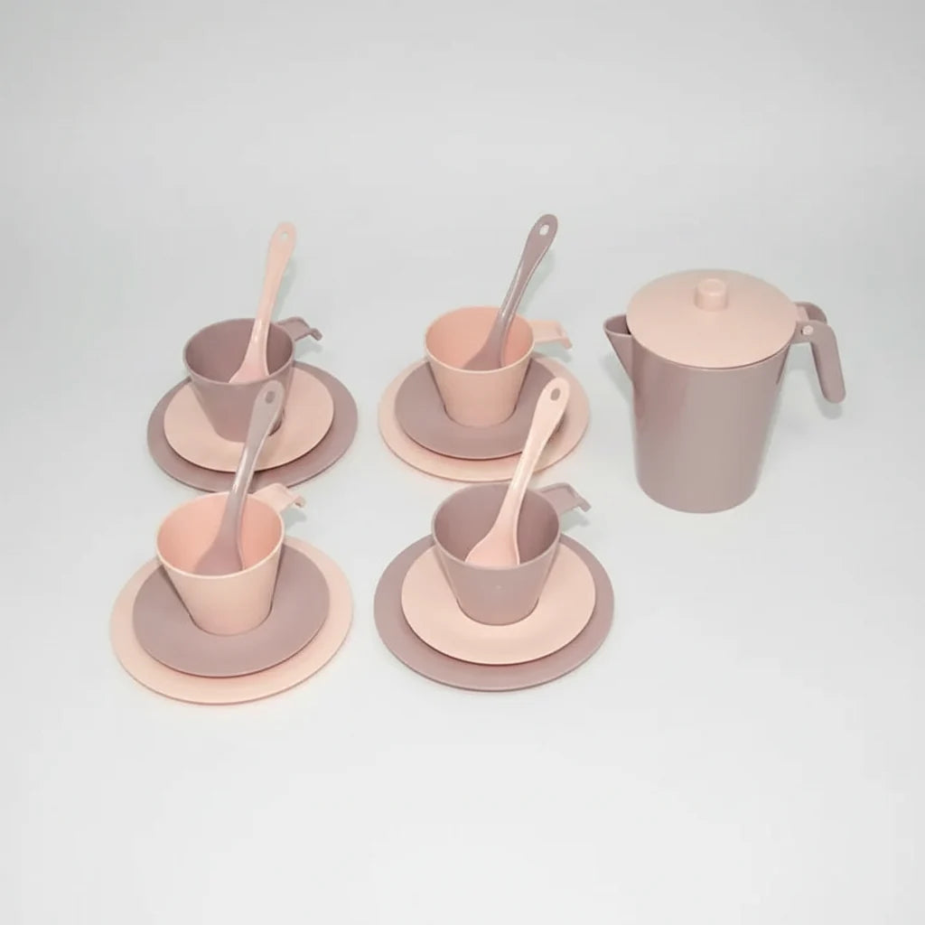 Coffee set "Relax", Dish Set for Play, Tigres