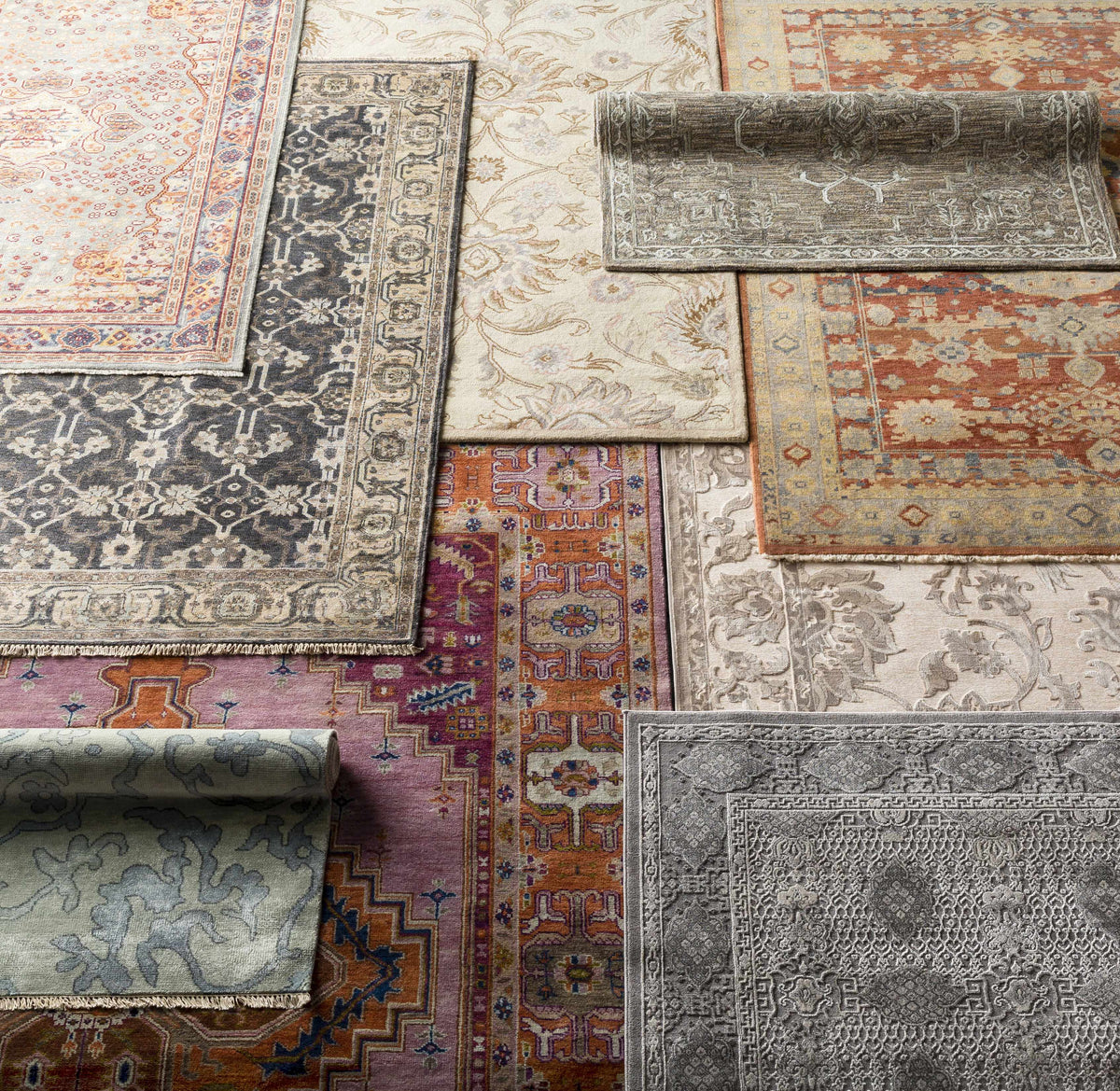 Maysville Wool & Faux Silk Rug