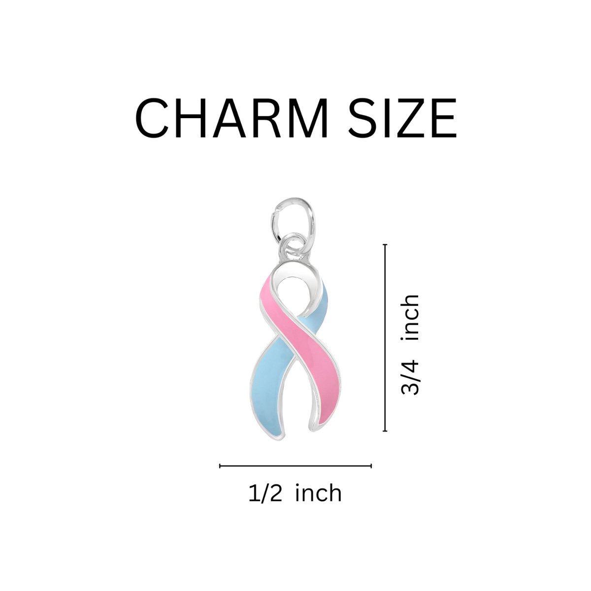 Where There is Love Pink & Blue Ribbon Bracelets
