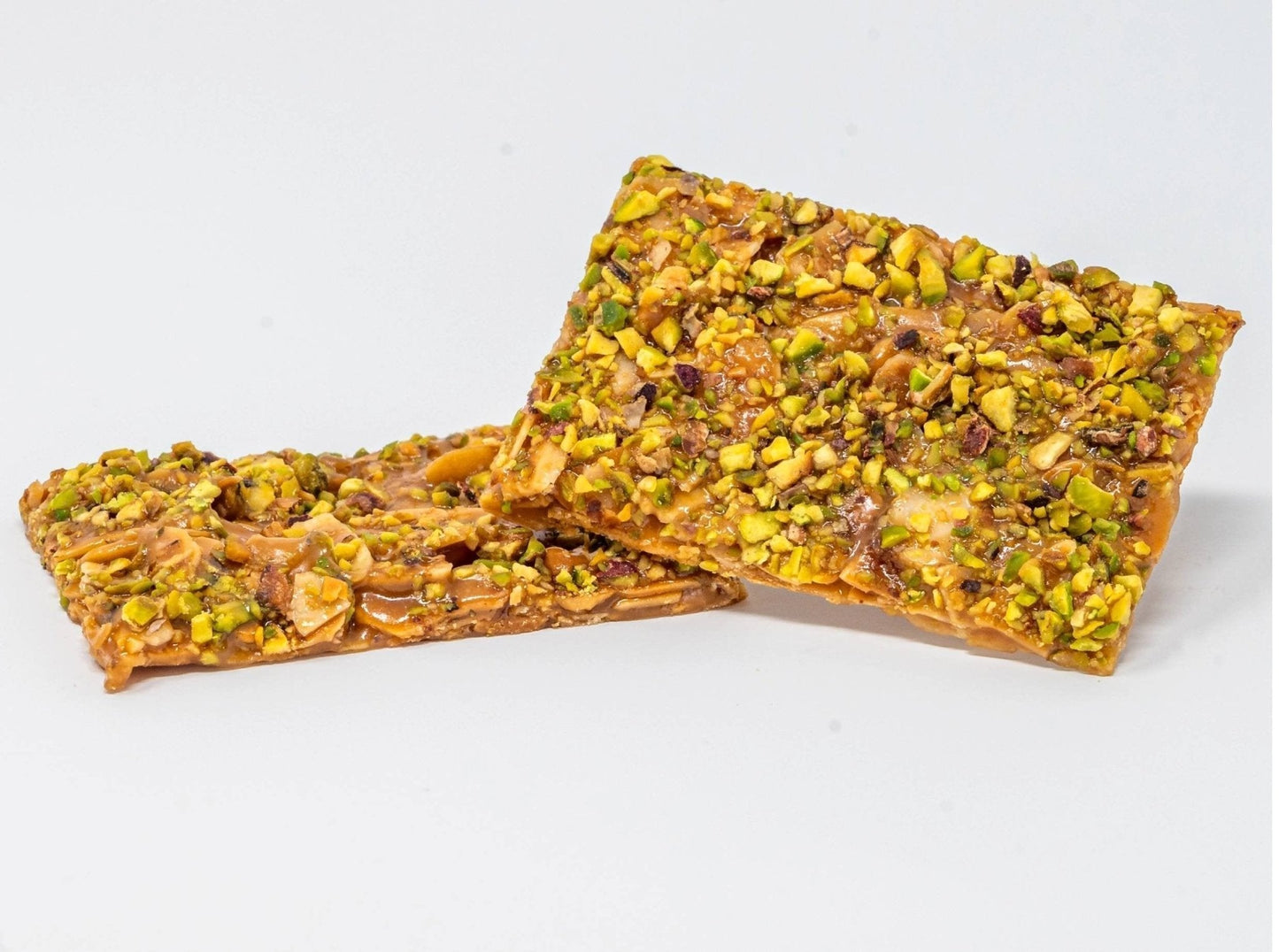 Andy Anand Gluten Free Pistachio Brittle – Made in Italy Croccante, Roasted Nutty Crunch, All Natural, No Preservatives, 7 Oz