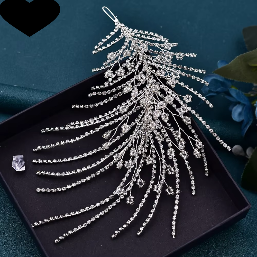 Bridal or Pageant Headband Crystal Rhinestone Tiara
