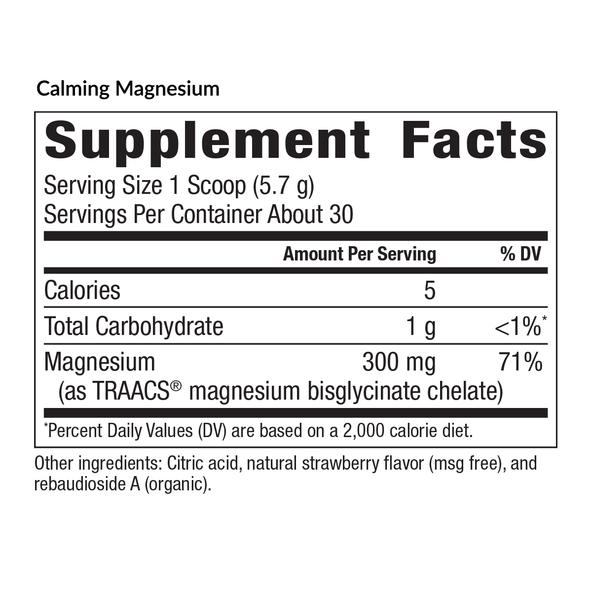 Calming Magnesium