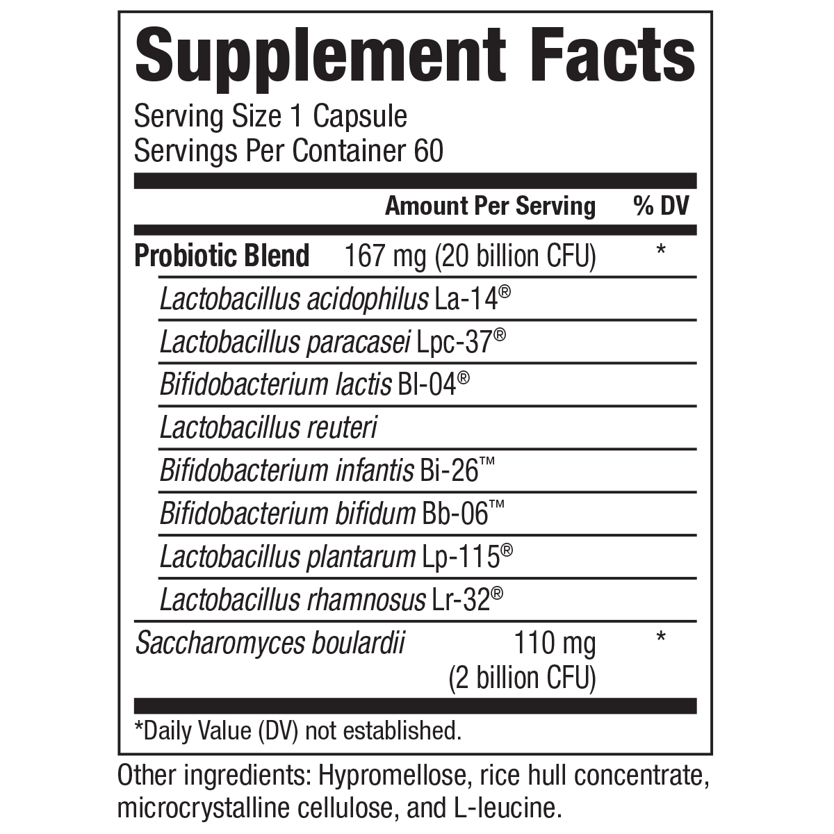 Clean Gut Probiotic