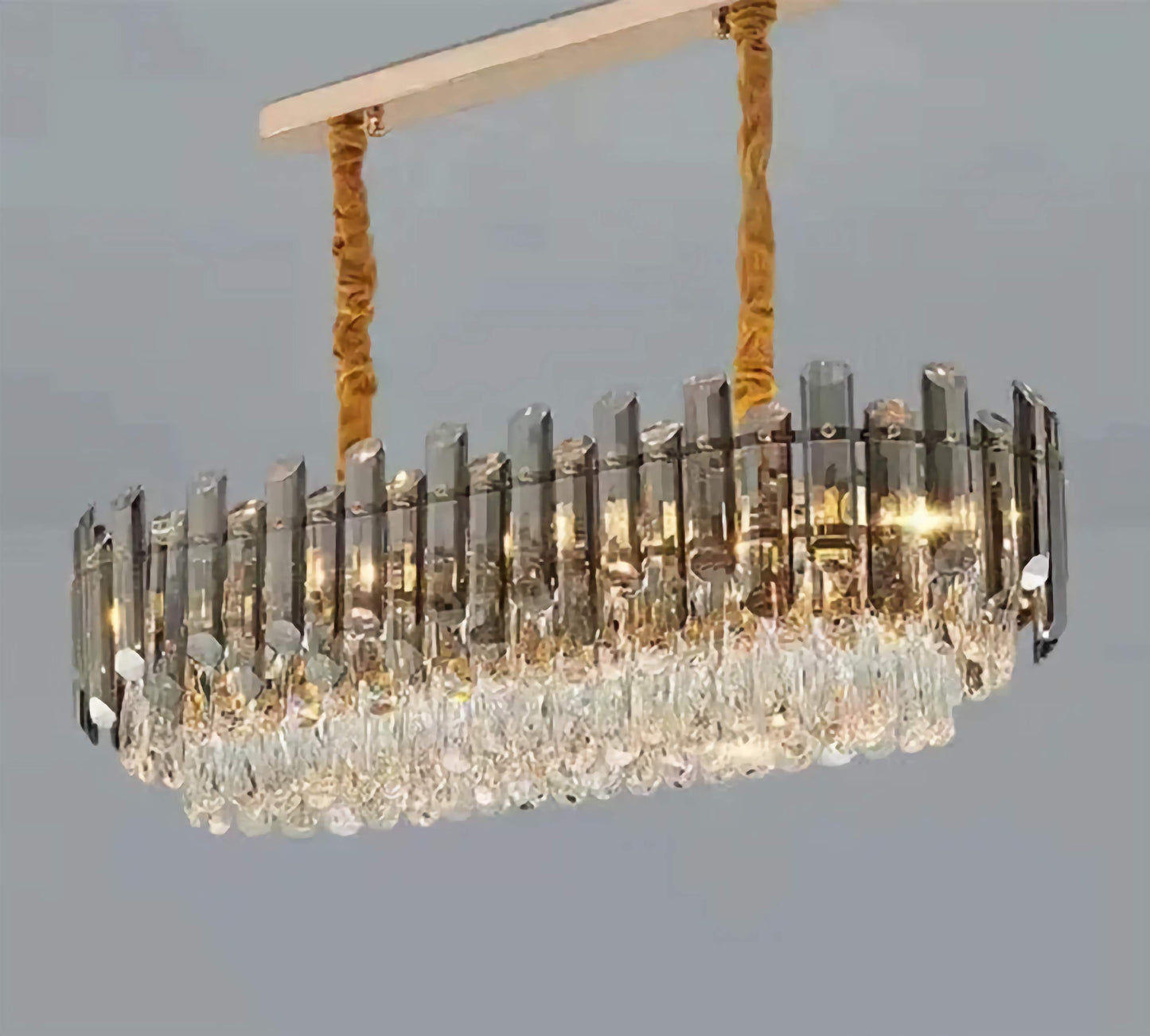 Luxury Crystal Ceiling Chandeliers for Home Hotel Restaurant Villa LED Light