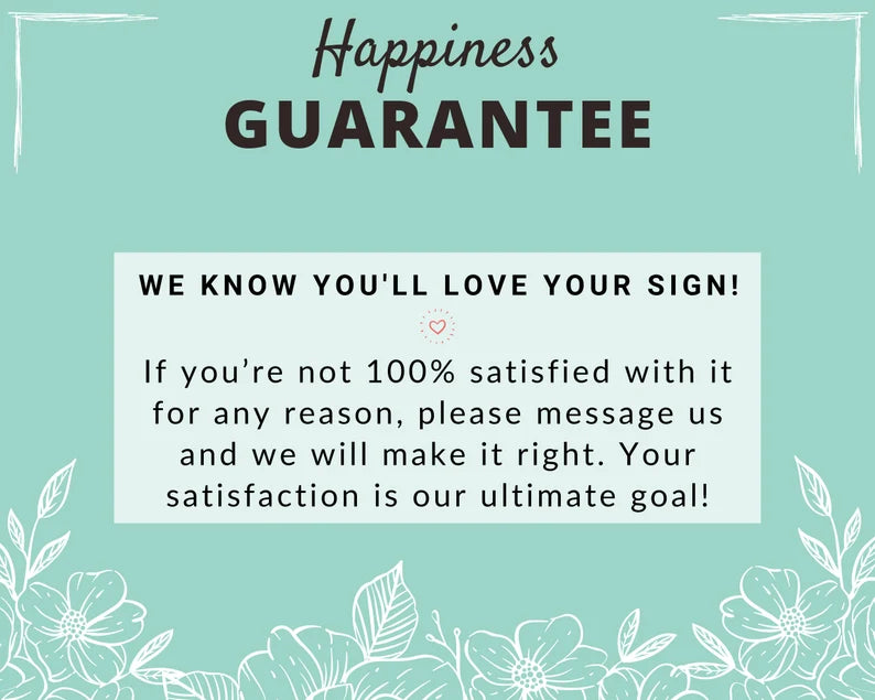 Custom Metal Sign for Quilting & Sewing Craft Rooms