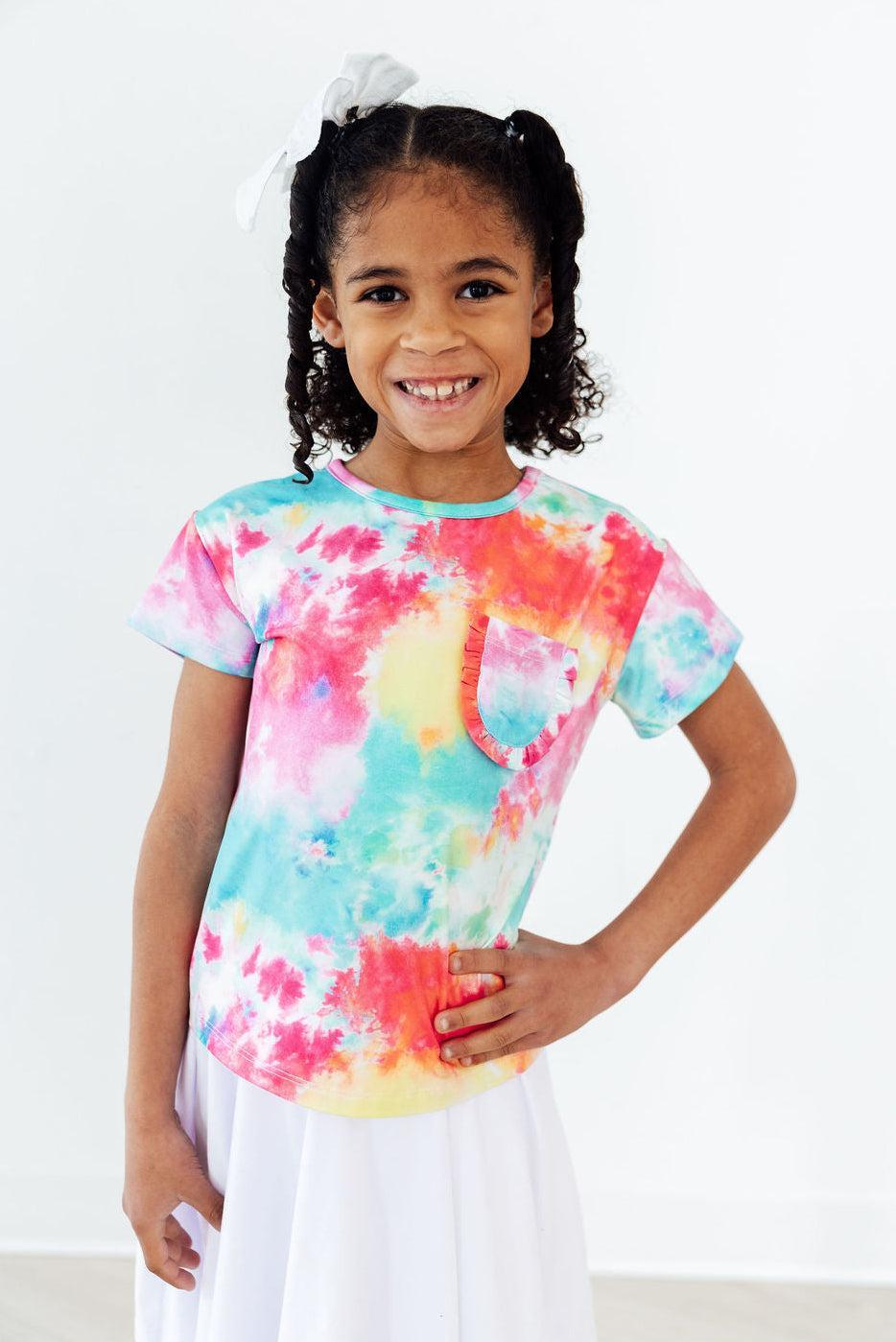 Far Out Ruffle Pocket Tee