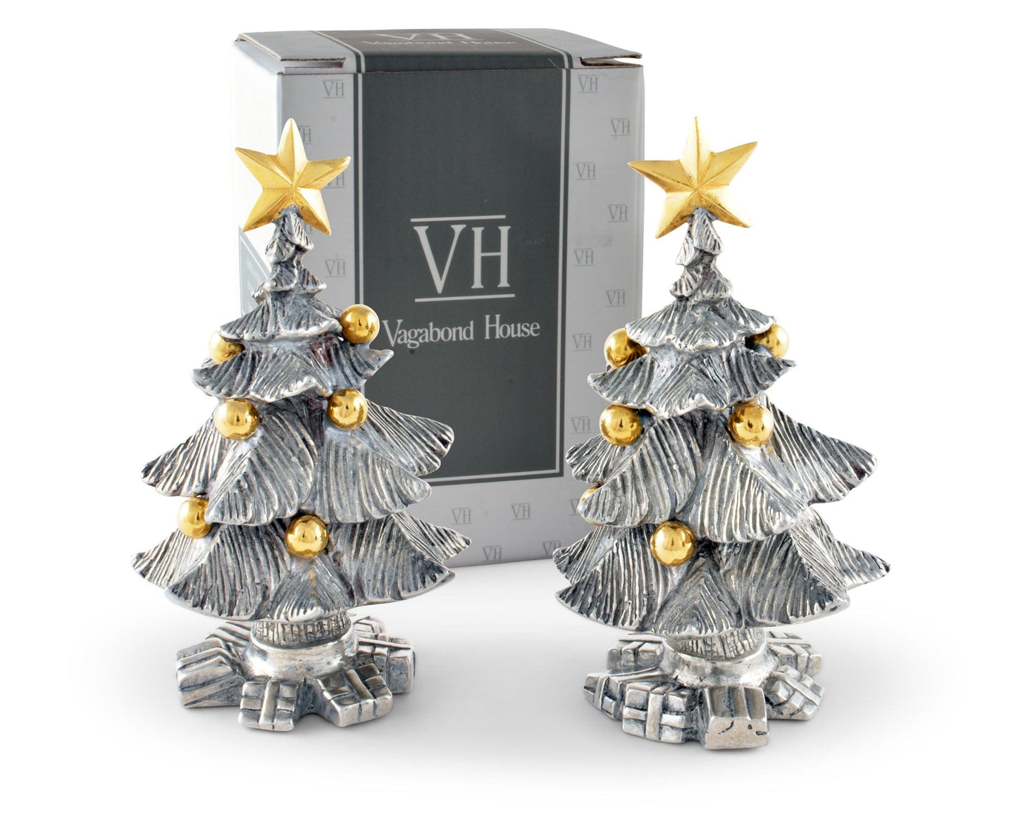 Christmas Tree Salt and Pepper