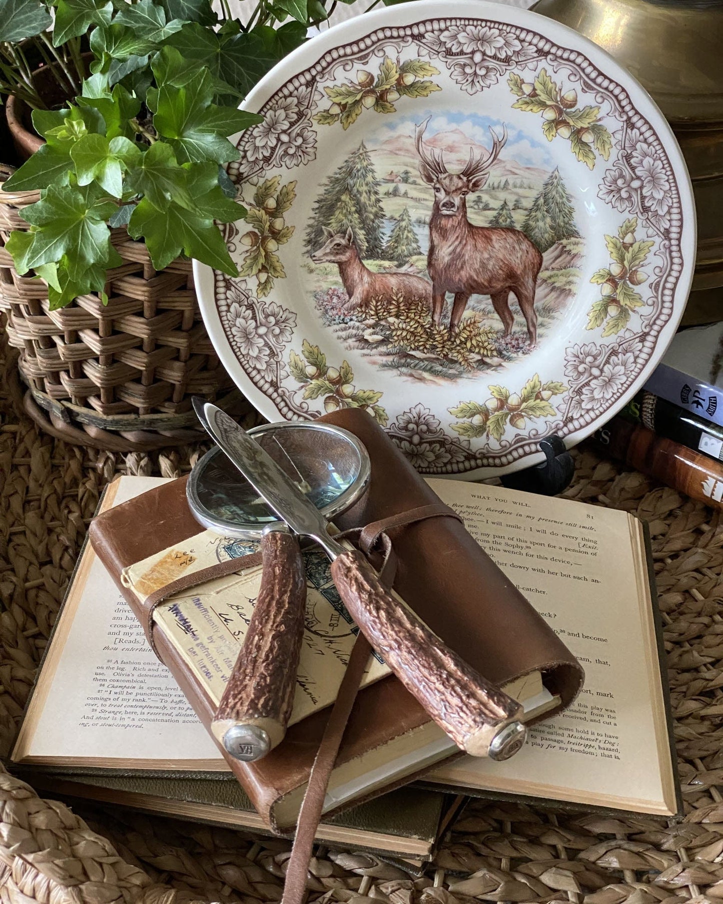 Composite Antler Magnifying Glass