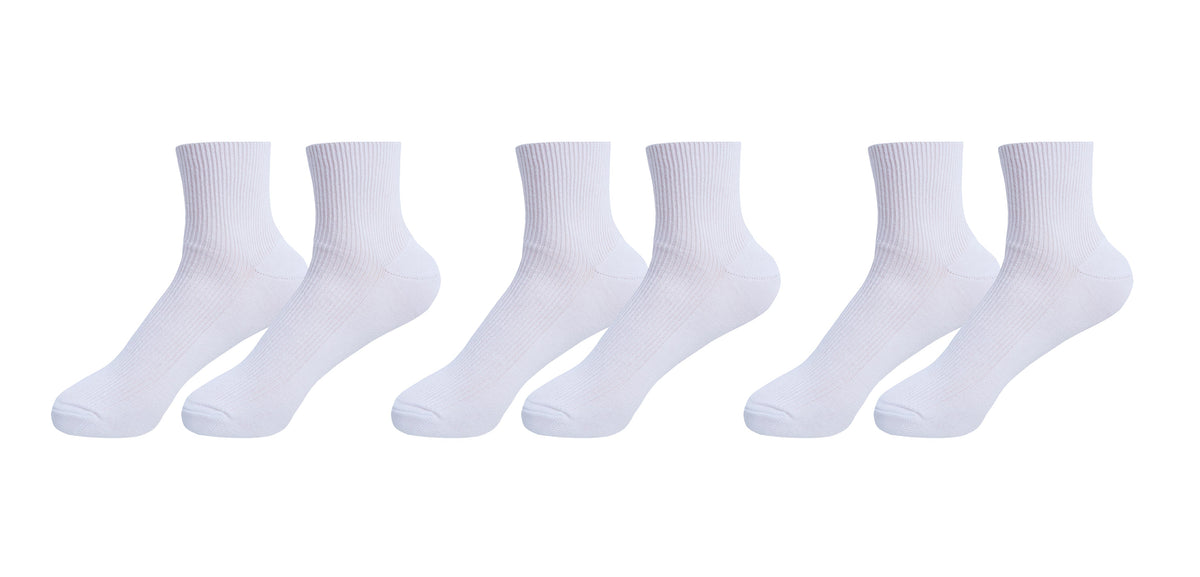 100% Organic Combed Cotton Luxury Men's Socks. 3 Pairs. Made in Italy.