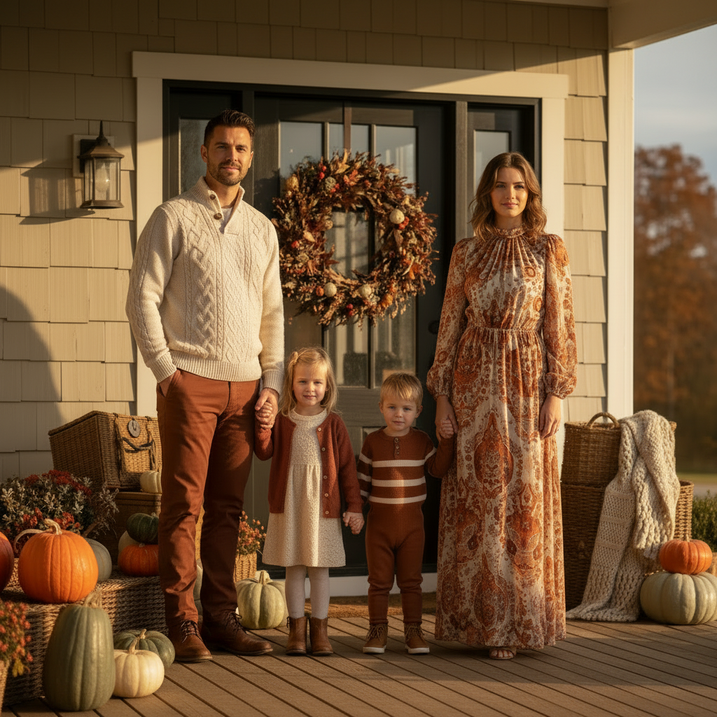 Fall Fashion Doesn't Have to Be Moody: Make It a Festive Season