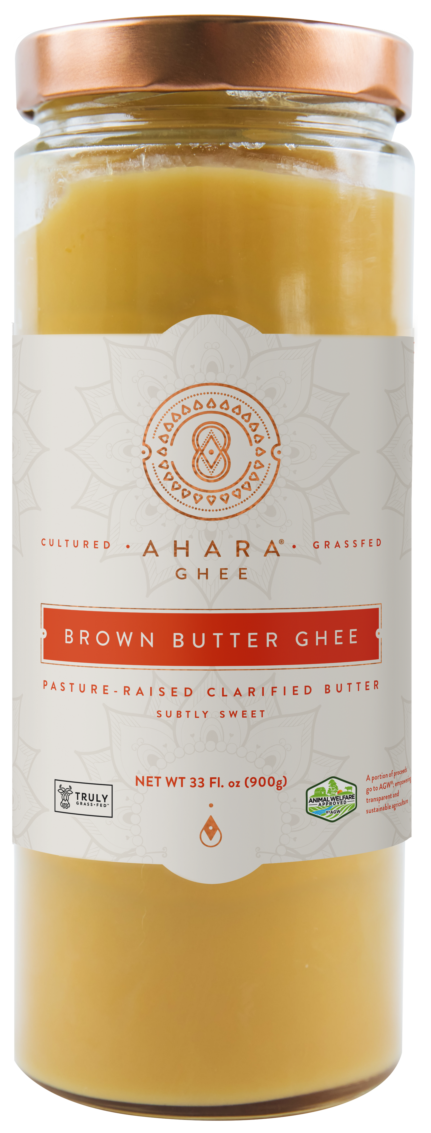 Grass-Fed Brown Butter Ghee | Ahara Rasa