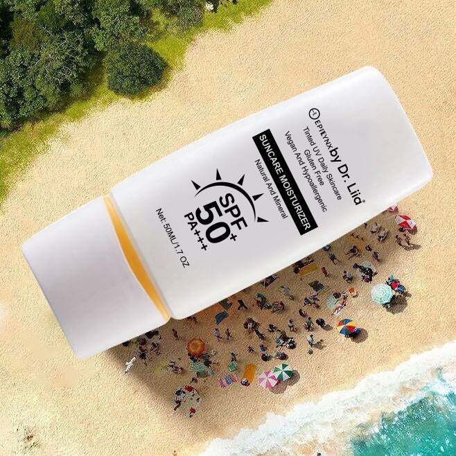 SPF 50 Mineral Moisturizer – Hydrating, Vegan & Sensitive-Skin Friendly