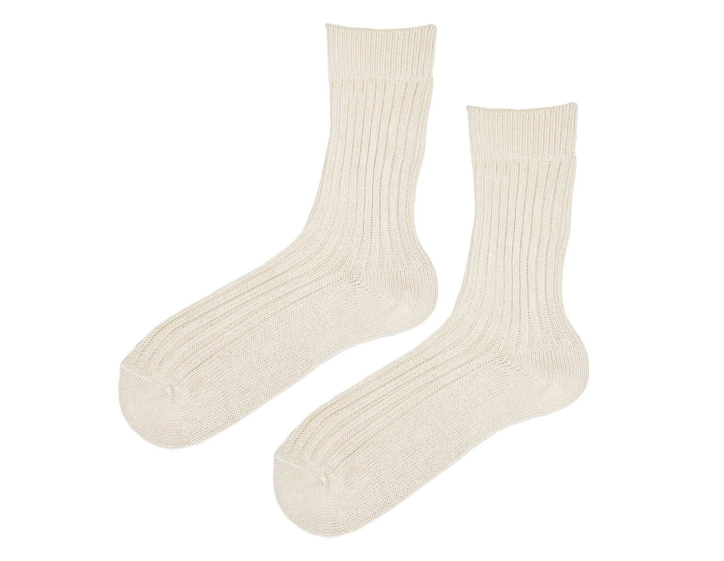 100% Organic Cotton Men's Boot Socks. 1 Pair. Made in Italy.