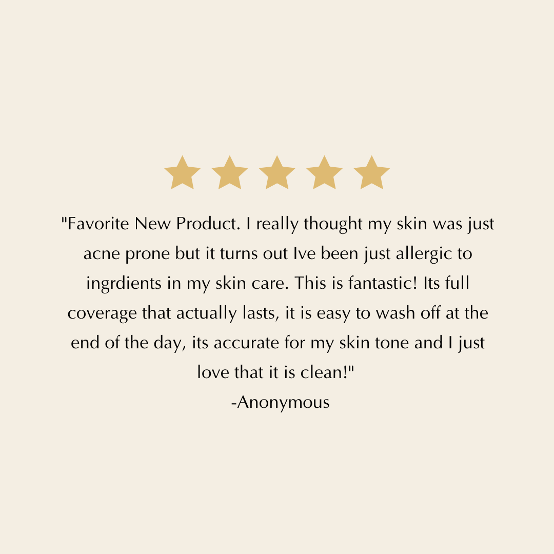 Healthy Skin Full Coverage Matte Foundation with SPF 30 – Vegan, Gluten-Free & Hydrating