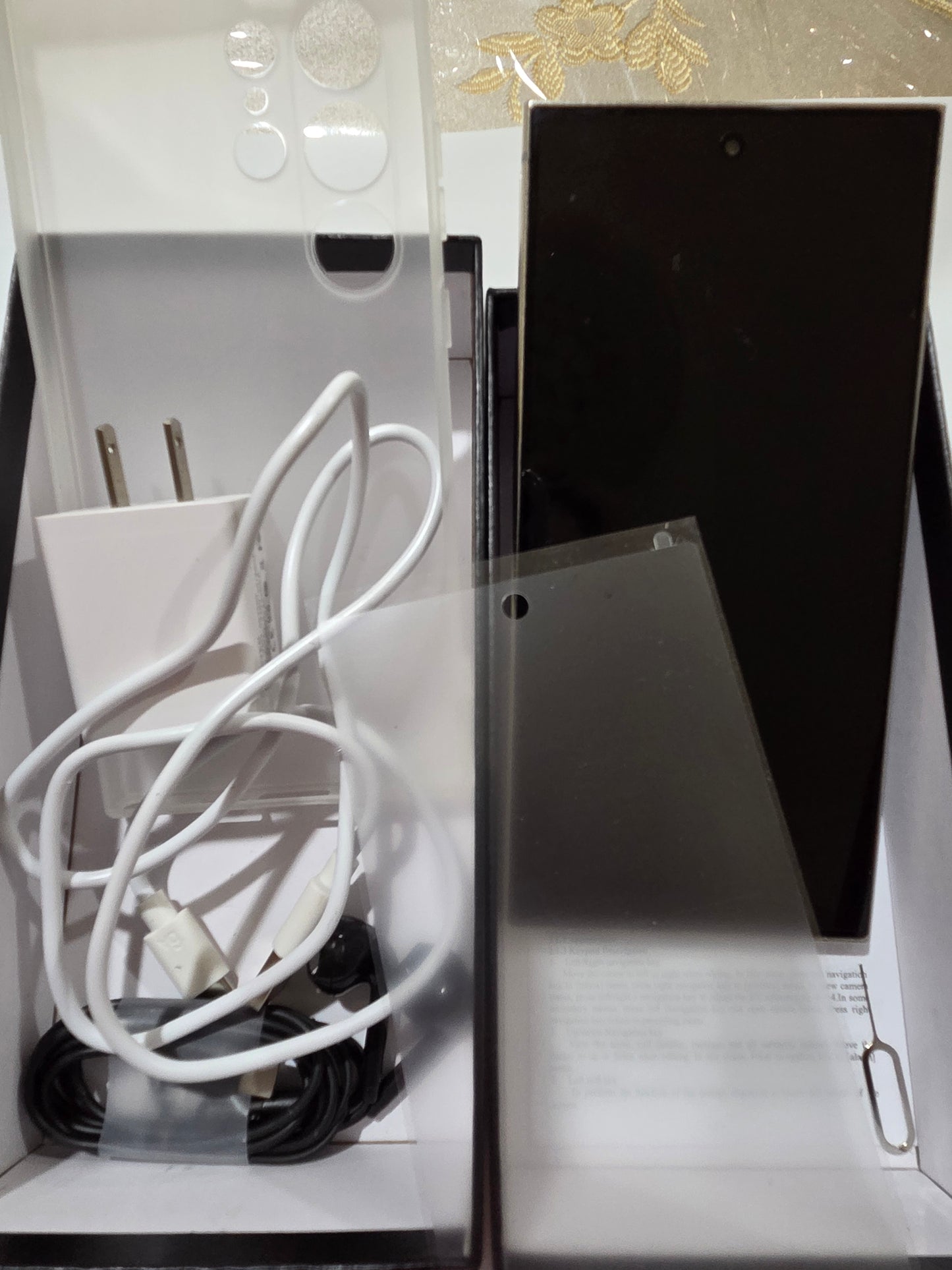 2025 S24 Ultra 16GB+1TB 5G Smartphone - Used (Scratched Screen)