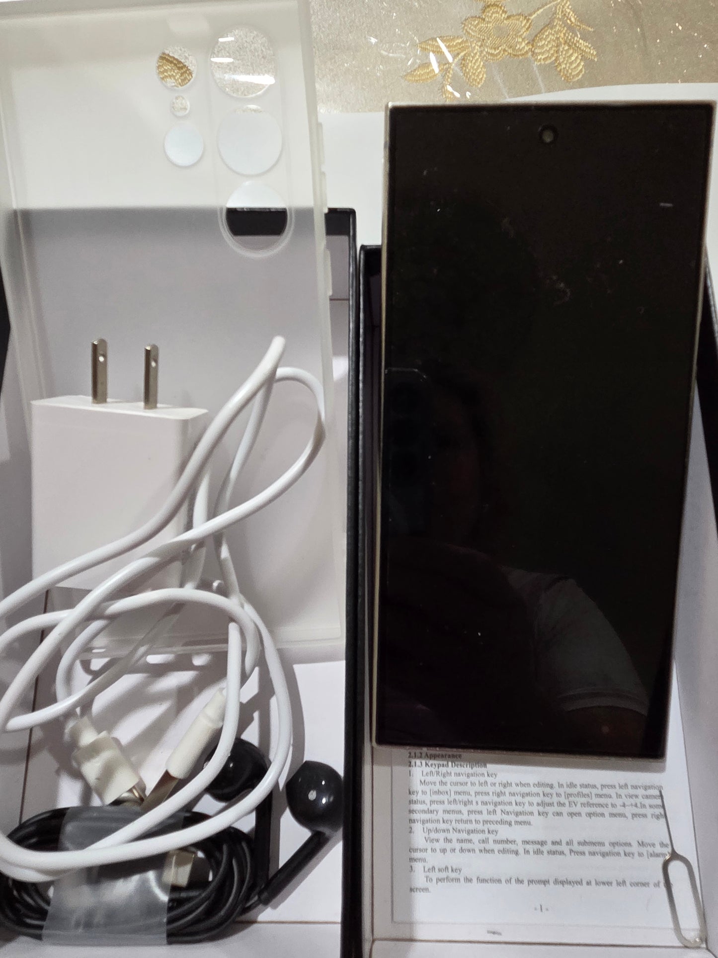 2025 S24 Ultra 16GB+1TB 5G Smartphone - Used (Scratched Screen)