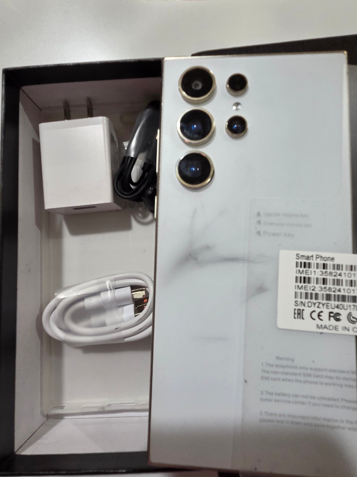 2025 S24 Ultra 16GB+1TB 5G Smartphone - Used (As-Is)