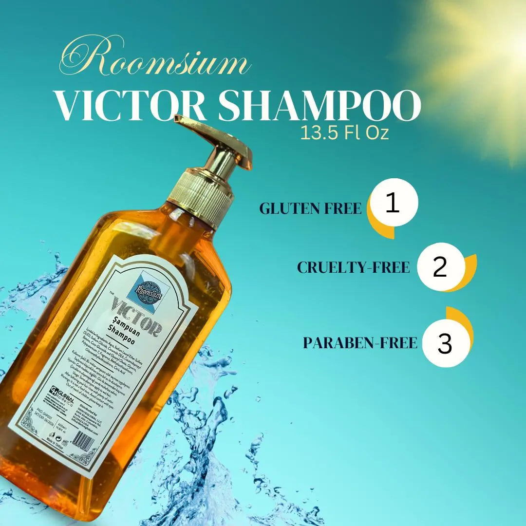 Roomsium Refillable Shampoo Amber Bottle With Wall Mount Kit