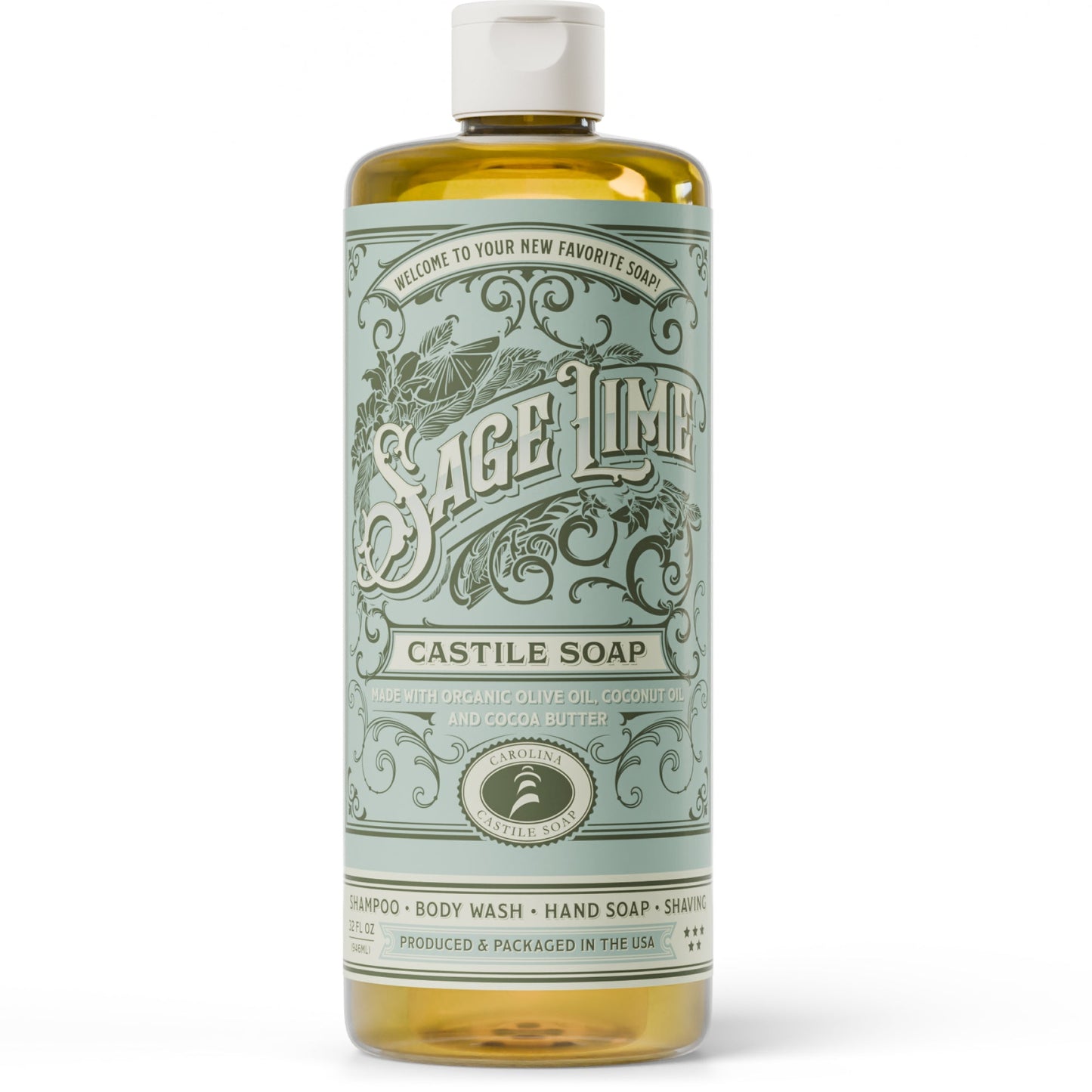 Sage Lime Castile Soap