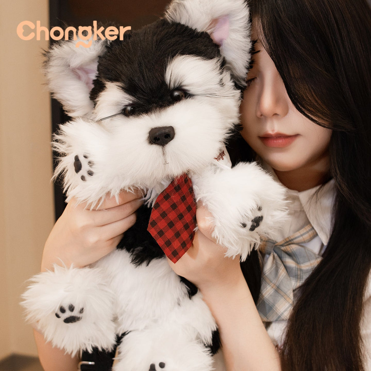 Black & White Schnauzer Backpack – Adorable & Practical