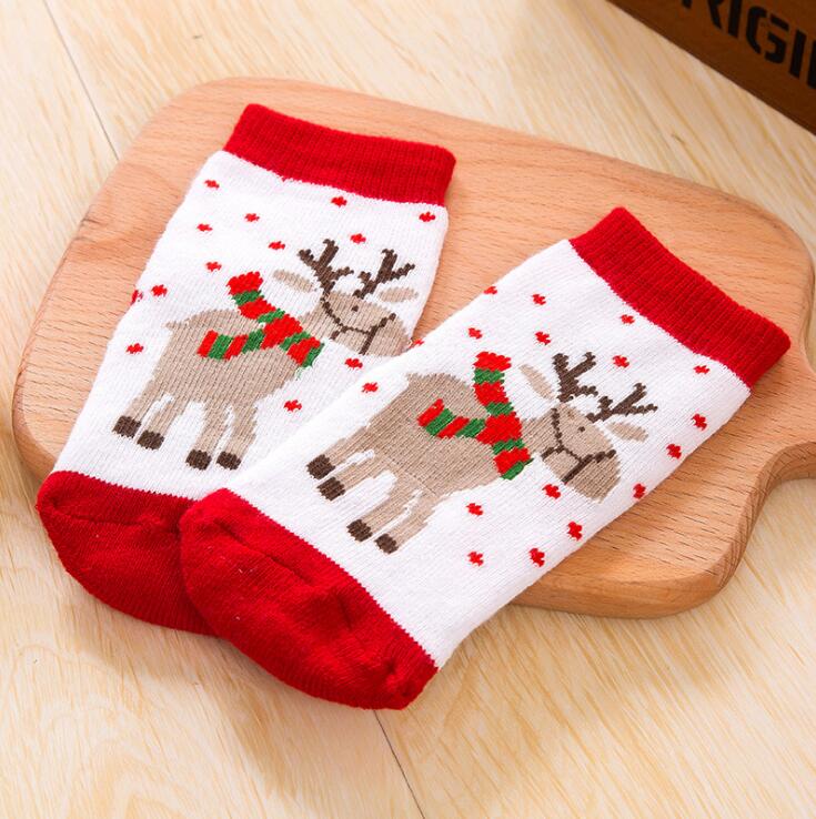 New cotton Christmas socks for children