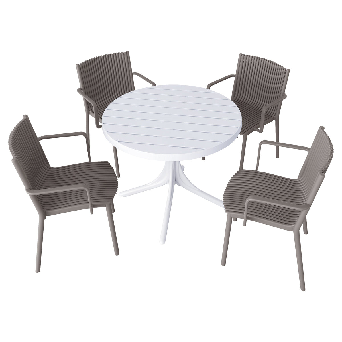 Summer 4pcs Warm Patio Furniture Set