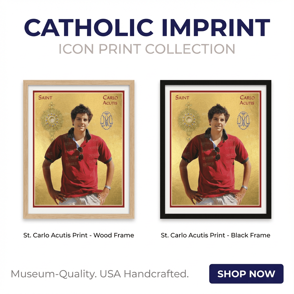 St. Carlo Acutis Icon Print | Various Sizes