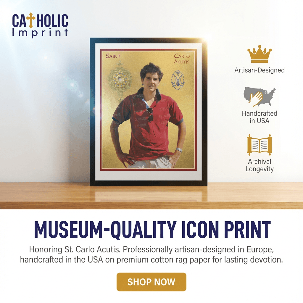 St. Carlo Acutis Icon Print | Various Sizes