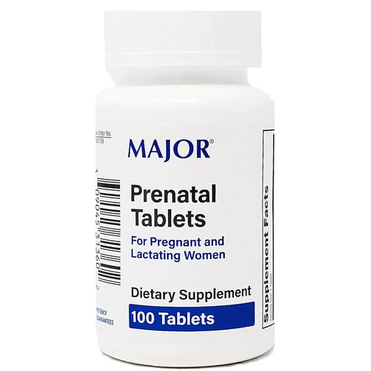 Major Prenatal Tablets 100 Tablets