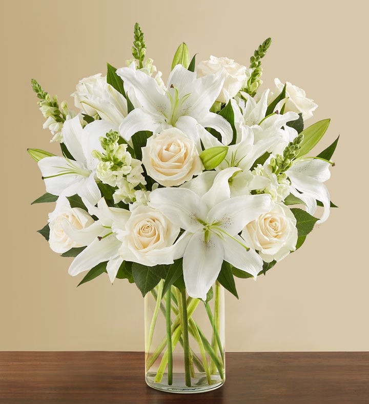 Classic All White Arrangement