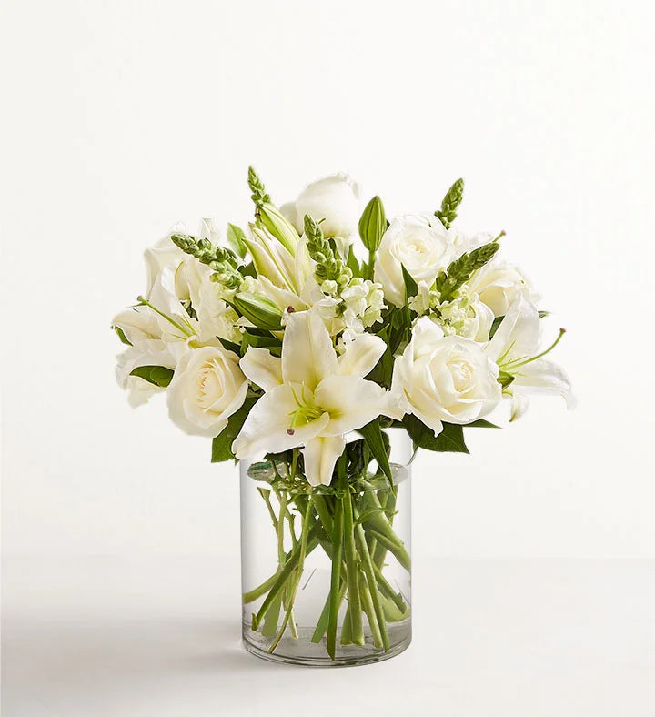 Classic All White Arrangement