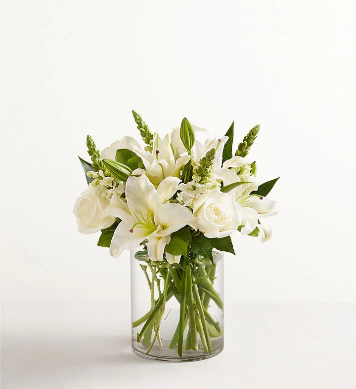 Classic All White Arrangement