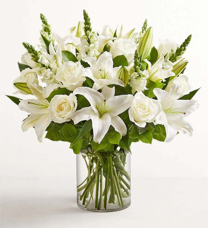 Classic All White Arrangement